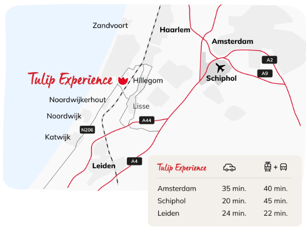 Waar zijn tulpenvelden in nederland